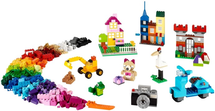 LEGO Classic Large Creative Brick Box 10698 product box