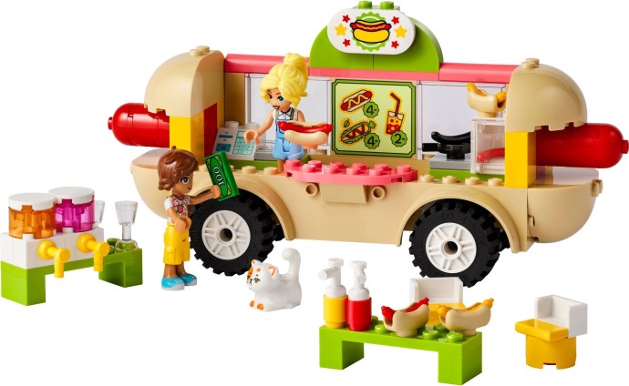 LEGO Friends Hot Dog Food Truck 42633 box
